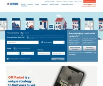 Haybrook.com(Estate Agents) Screenshot