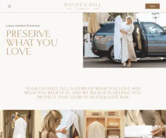 Hayden-Hill.com(Preserve What You Love) Screenshot