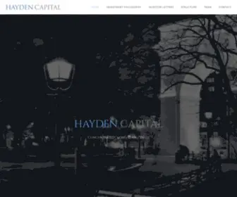 Haydencapital.com(Hayden Capital) Screenshot
