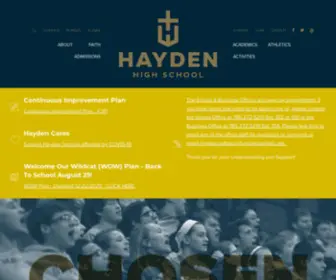 Haydencatholic.org(Enter To Learn) Screenshot
