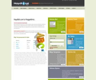 Haydibil.com(Haydi Bil Bakal) Screenshot