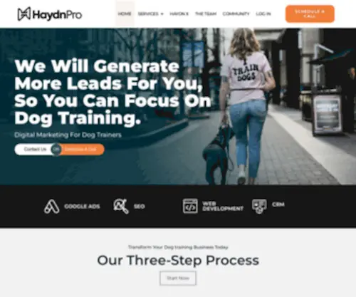 Haydn.pro(Top Dog Training Marketing) Screenshot