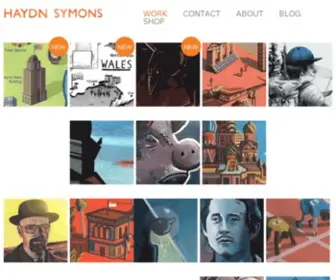 Haydnsymons.com(Haydn Symons) Screenshot