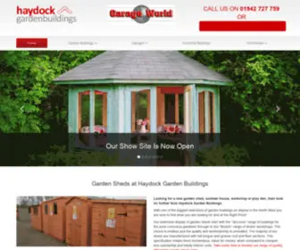 Haydockgardenbuildings.co.uk(Sheds) Screenshot