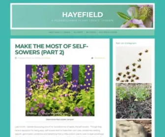 Hayefield.com(A Pennsylvania Plant Geek's Garden) Screenshot
