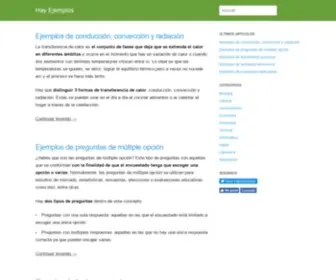 Hayejemplos.com(Hay Ejemplos) Screenshot