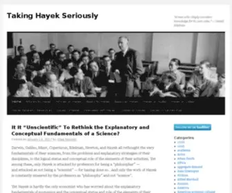 Hayekcenter.org(Gerald Edelman) Screenshot