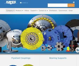 Hayescouplings.com(Hayes Manufacturing) Screenshot