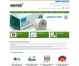 Hayesfirstaidsupplies.com(Hayes First Aid Supplies) Screenshot