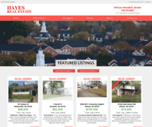 Hayesrealestate.com(Hayesrealestate) Screenshot