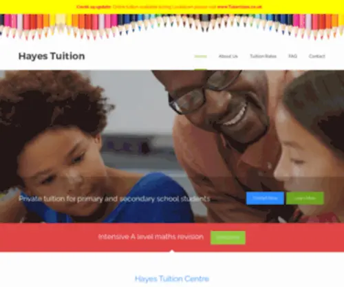 Hayestuition.co.uk(Hayes Tuition) Screenshot