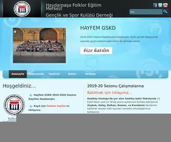 Hayfem.com(Kursu, Folklor Kursu) Screenshot