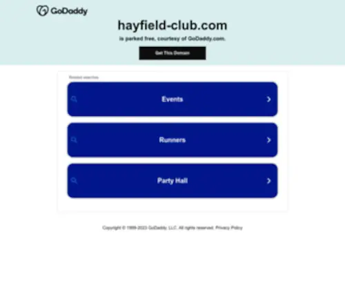 Hayfield.com(Hayfield Equestrian Centre Aberdeen Scotland AB15 8BB) Screenshot