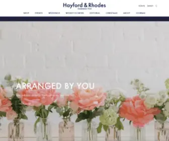 Hayfordandrhodes.co.uk(Hayford and Rhodes) Screenshot