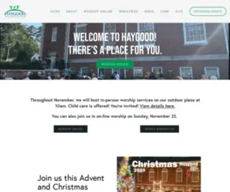 Haygoodumc.org(Haygood Memorial United Methodist Church) Screenshot