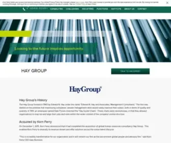 Haygroup.com(Hay Group) Screenshot