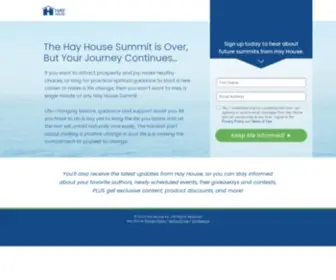 Hayhousehealsummit.com(Hay House Heal Summit) Screenshot