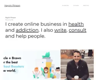 Hayim.co(Hayim Pinson) Screenshot