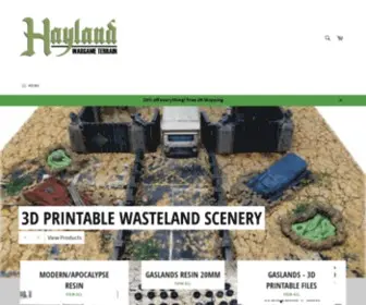 Haylandterrain.com(Hayland Terrain) Screenshot