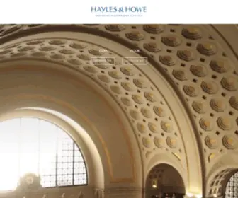 Haylesandhowe.com(Ornamental Plasterwork and Scagliola Specialist in the USA) Screenshot