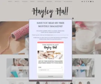 Hayleyhall.uk(Hayley Hall) Screenshot
