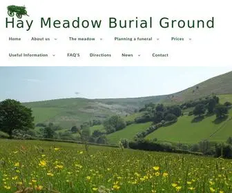 Haymeadowburials.co.uk(Hay Meadow Burial Ground) Screenshot