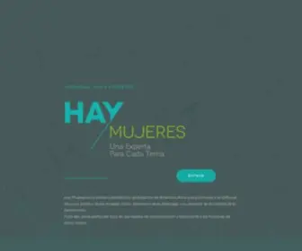 Haymujeres.cl(Género) Screenshot