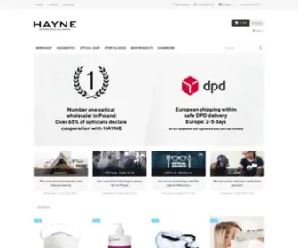 Hayne.pl(Technologia dla Optyki) Screenshot