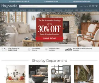 Hayneedle.com(Shop Home Furnishings) Screenshot