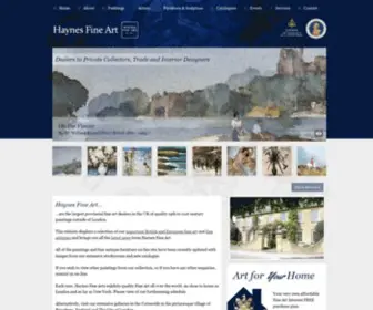 Haynesfineart.com(Haynes Fine Art Galleries) Screenshot