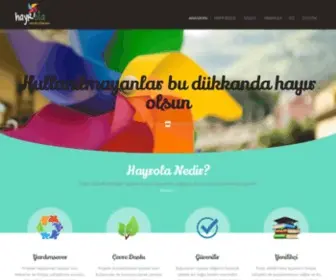 Hayrola.org(Hayır Dükkanı) Screenshot