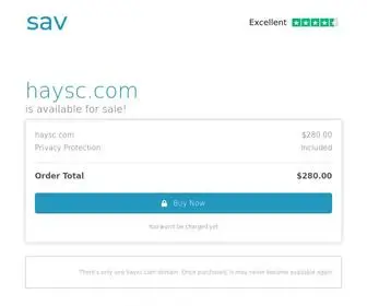 Haysc.com(The premium domain name) Screenshot