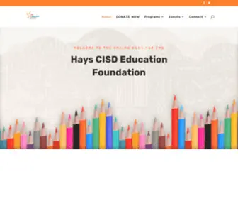 Haysef.com(HAYS CISD Education Foundation) Screenshot