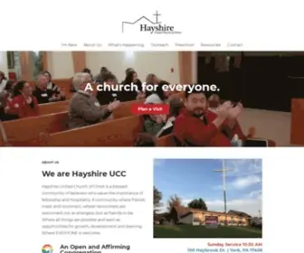 Hayshireucc.org(Hayshire United Church of Christ) Screenshot