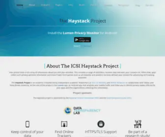 Haystack.mobi(Haystack mobi) Screenshot