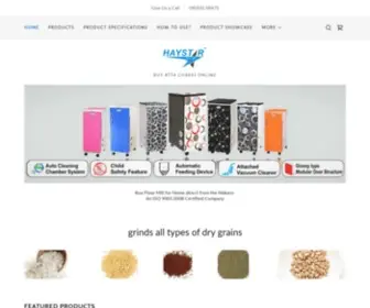 Haystar.in(Buy Domestic Atta Chakki Machine) Screenshot