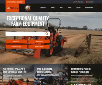 Haystractor.com(Hays Tractor & Equipment) Screenshot