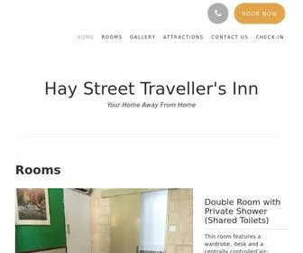 Haystravellersinn.com(Hay Street Traveller's Inn) Screenshot