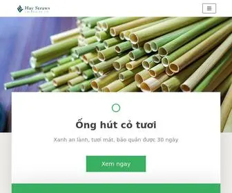 Haystraws.vn(Ống hút cỏ) Screenshot