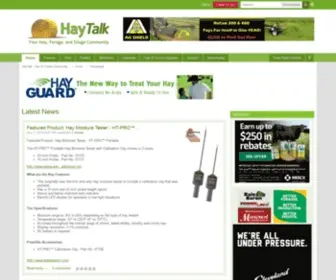 Haytalk.com(Hay & Forage Community Forums) Screenshot