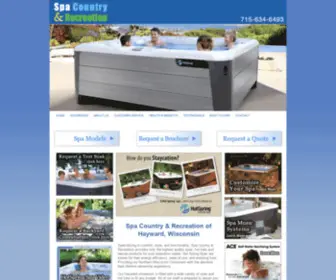 Haywardhottubs.com(Hot tubs) Screenshot