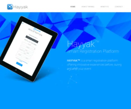 Hayyak.qa(Hayyak Registration) Screenshot