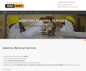 Haz-Mat.ca(Asbestos Removal) Screenshot