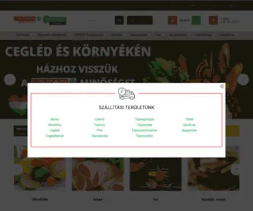 Hazaimarket.hu(Élelmiszer webáruház) Screenshot