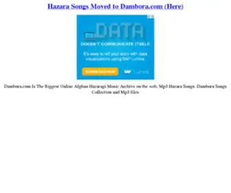 Hazarasongs.com(Hazara Songs) Screenshot