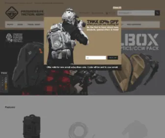 Hazard4.com(Hazard 4® progressive tactical gear) Screenshot