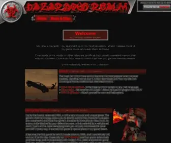 Hazardx.com(The Hazardous Realm) Screenshot