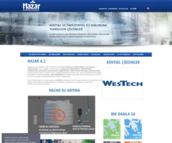 Hazarsu.com(Su arıtma sistemleri) Screenshot