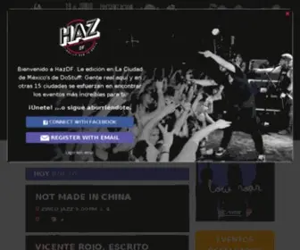 Hazdf.com(HazDF I Haz lo que te gusta) Screenshot