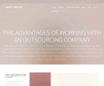 Hazel-Creative.com(Graphic Design) Screenshot